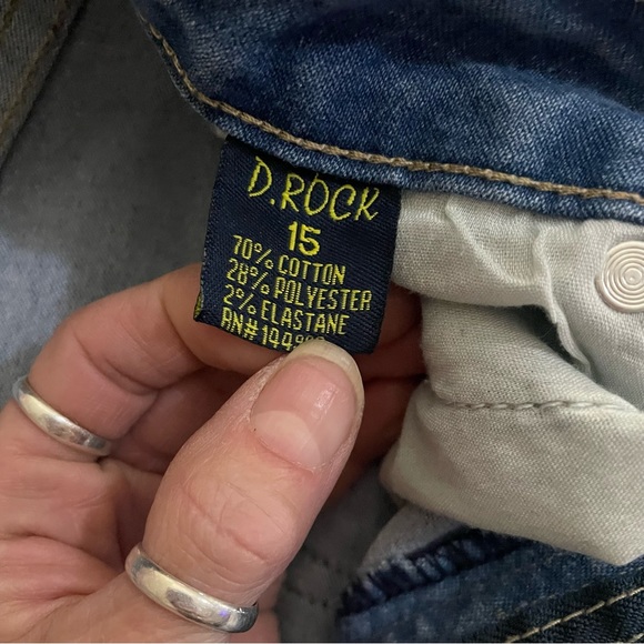D.Rock denim capris sz 17 jr’s - Picture 6 of 6